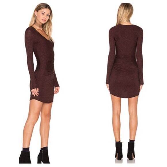 Riller & Fount Tippy Mini Dress in Chokecherry - Picture 6 of 6